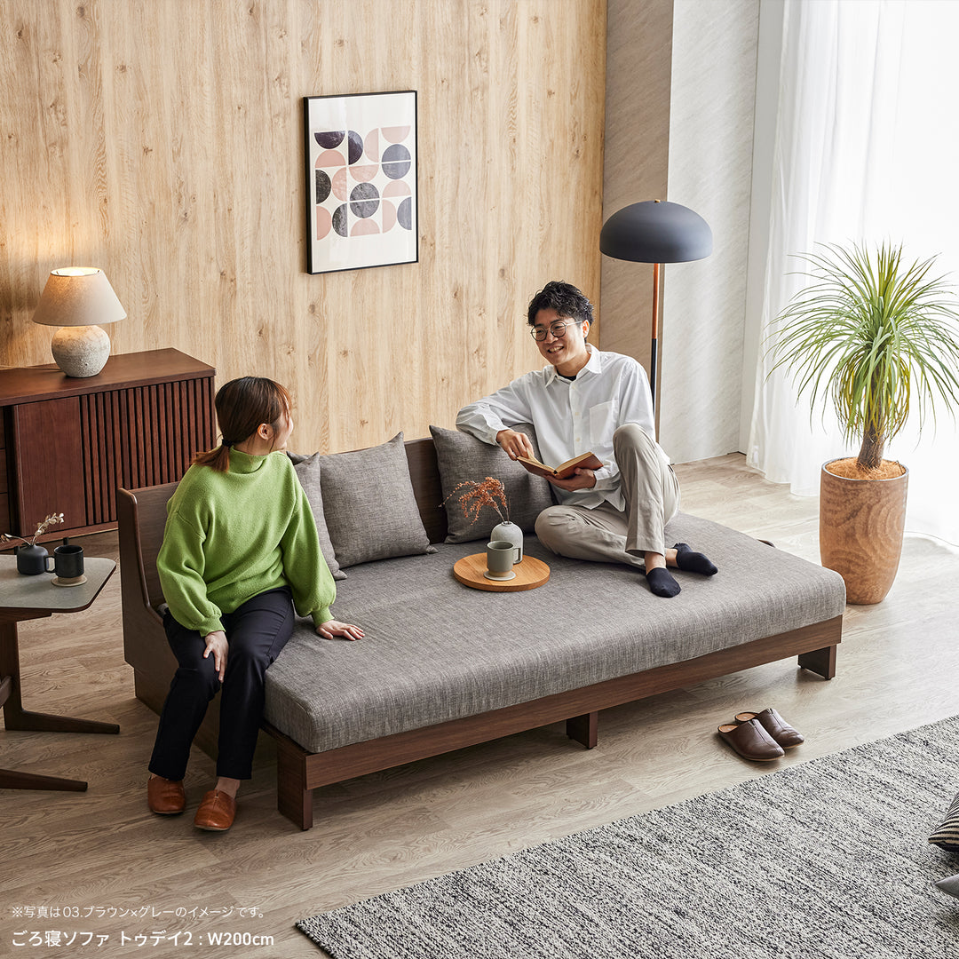 大川家具 | モーブル ソファベッド 幅180cm | TODAY トゥデイ - 寝心地