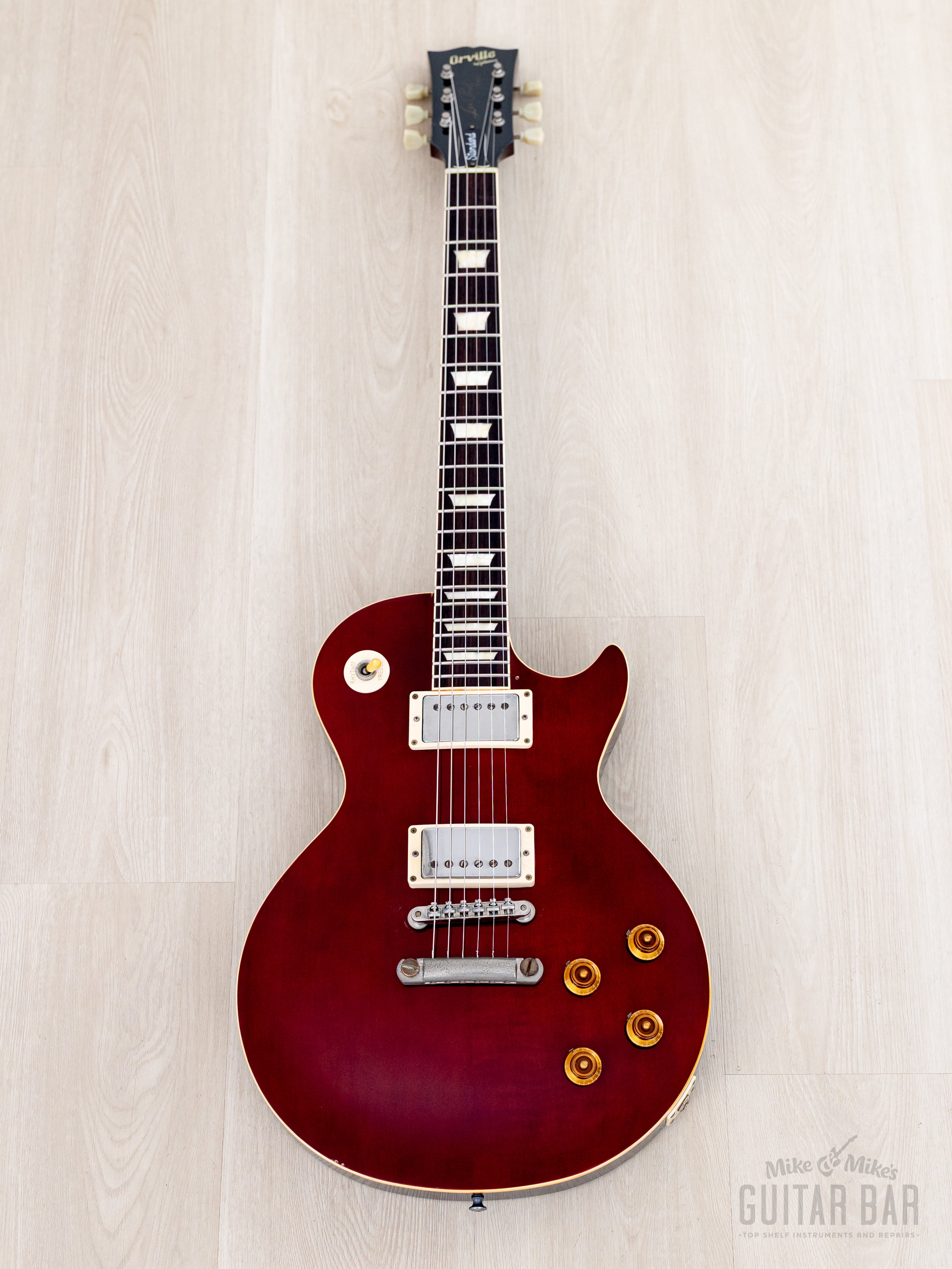 1992 Orville by Gibson LPS Les Paul Standard Wine Red w/ USA Pickups