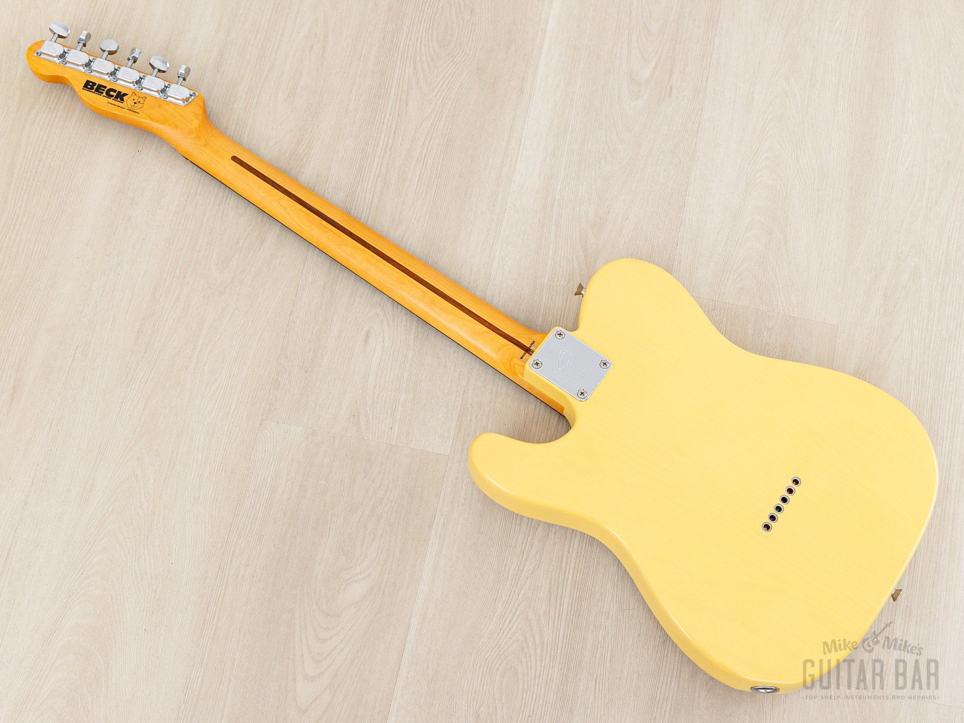 2009 Fender Telecaster TL68-BECK Signature Model, Matte Blonde w/ Hang