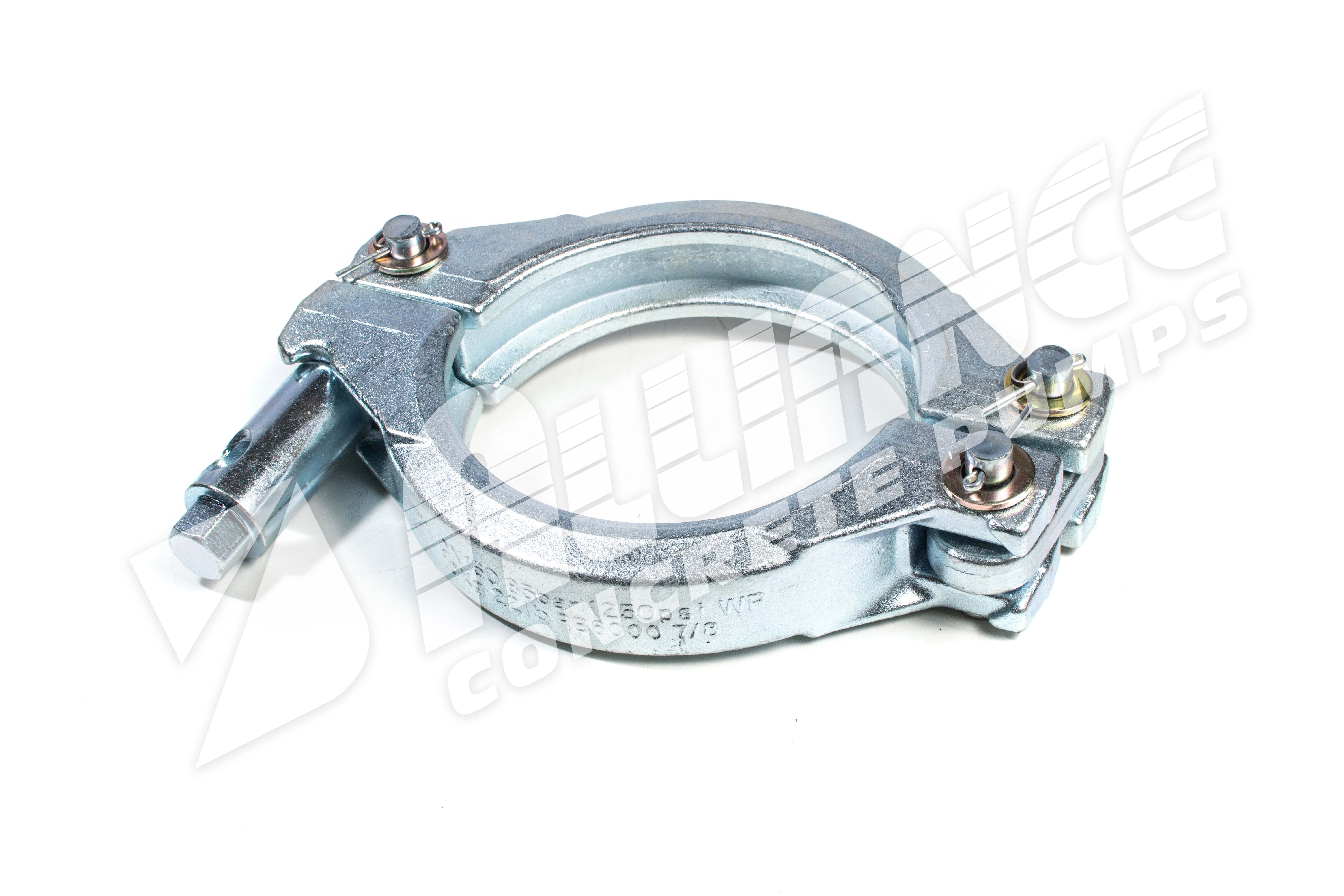 6″ ZX Male x 6″ ZX Female 90° - Alliance Concrete Pumps Online Store