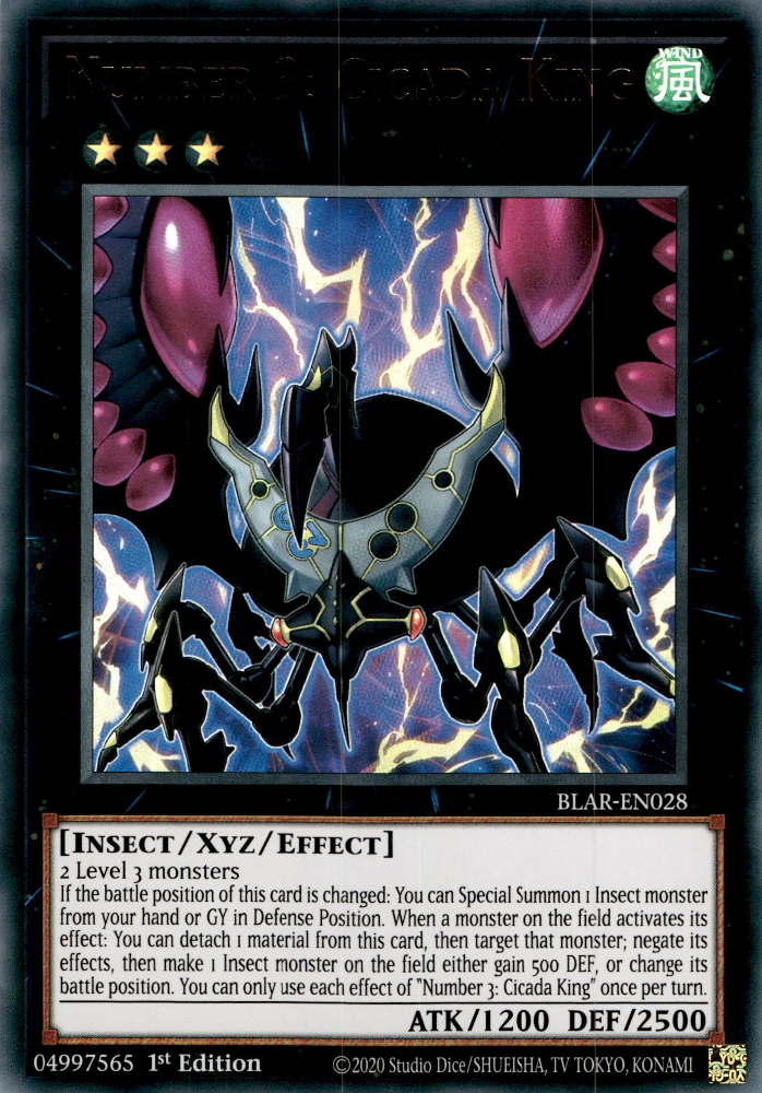 Number 3: Cicada King - Yugipedia