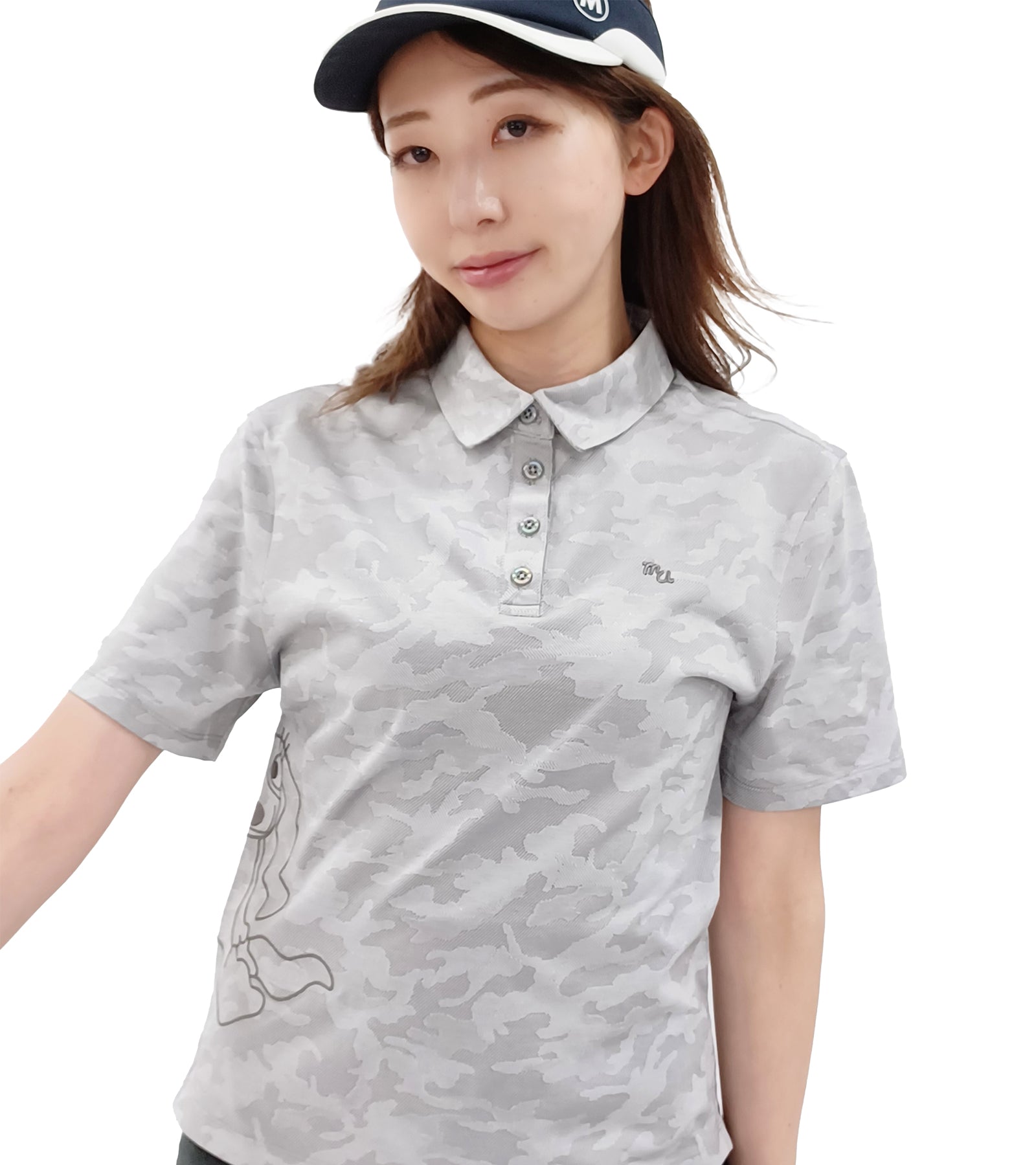 未着用】 MU SPORTS レディース 半袖 ポロシャツ 40 未着用】 MU