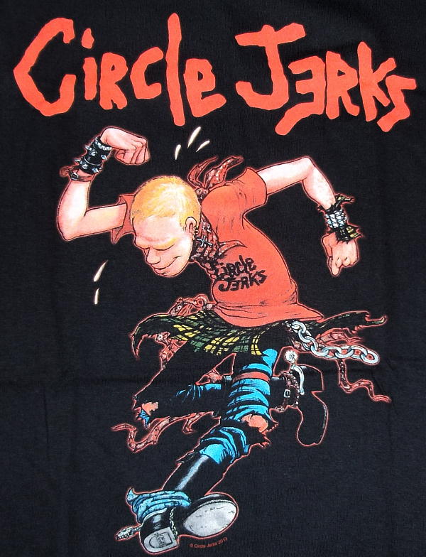 バンドTシャツ 通販 サークル ジャークス Tシャツ Circle Jerks 黒