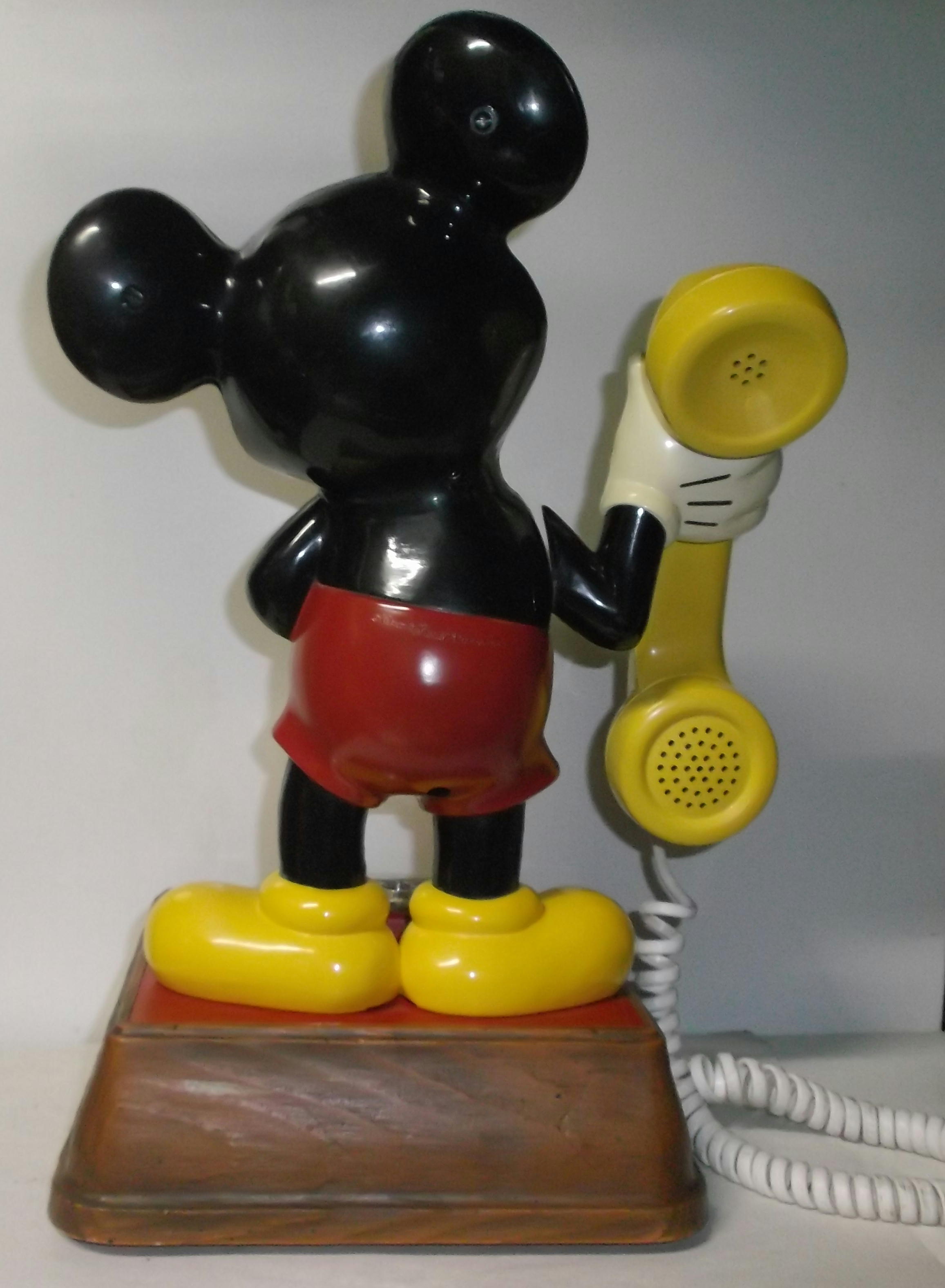 ミッキーマウス,MickeyMouse,ディズニー,電話機,Disney,ヴィンテージ