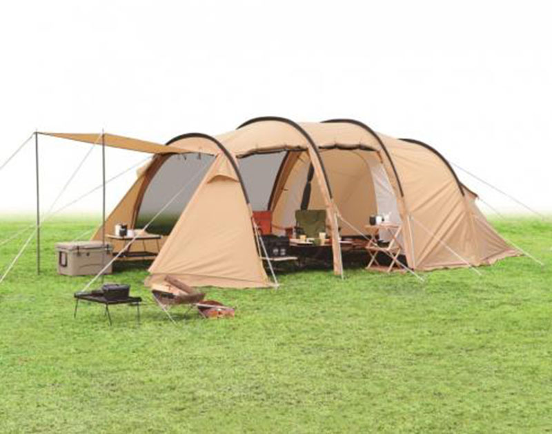 イグニオ】キャンプドームテント（IG19410TT）はカマボコ型のトンネル