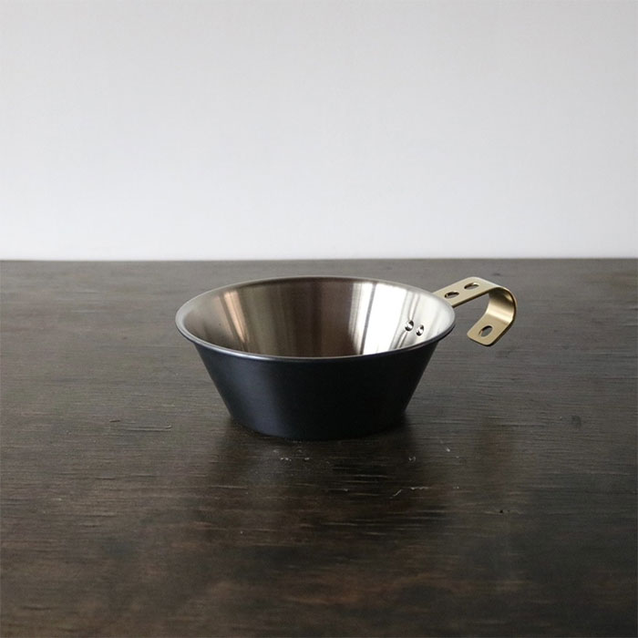 プレイクッキング 黒銅仕上げシェラカップ 大［PL-1809BL］＜燕三条製