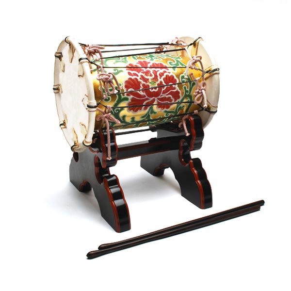 和楽器 大鼓 金剛模様付き(本漆、本麻使用) 大鼓 金剛模様付き(本漆