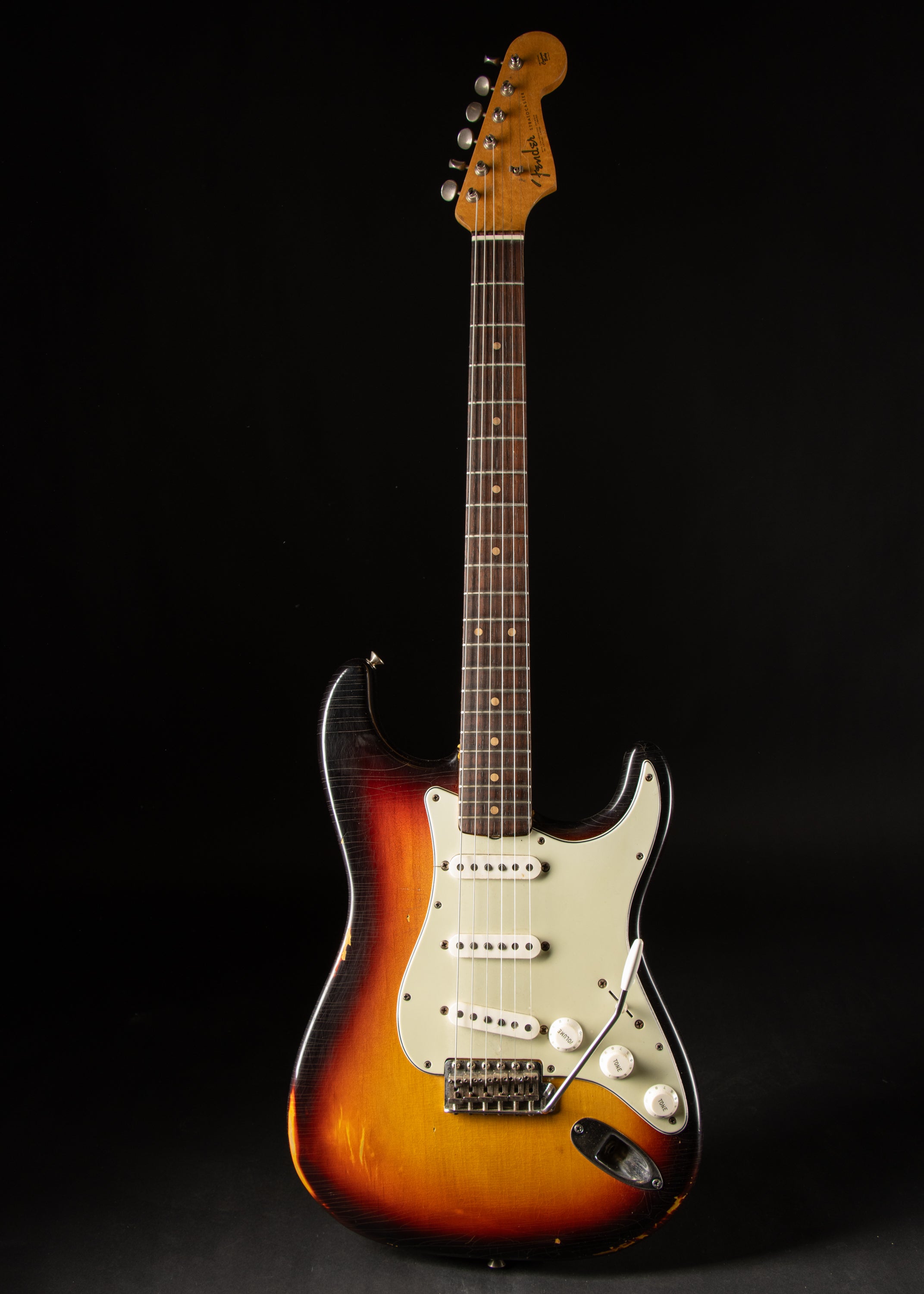 1963 Fender Stratocaster Sunburst – Music City Vintage Guitars