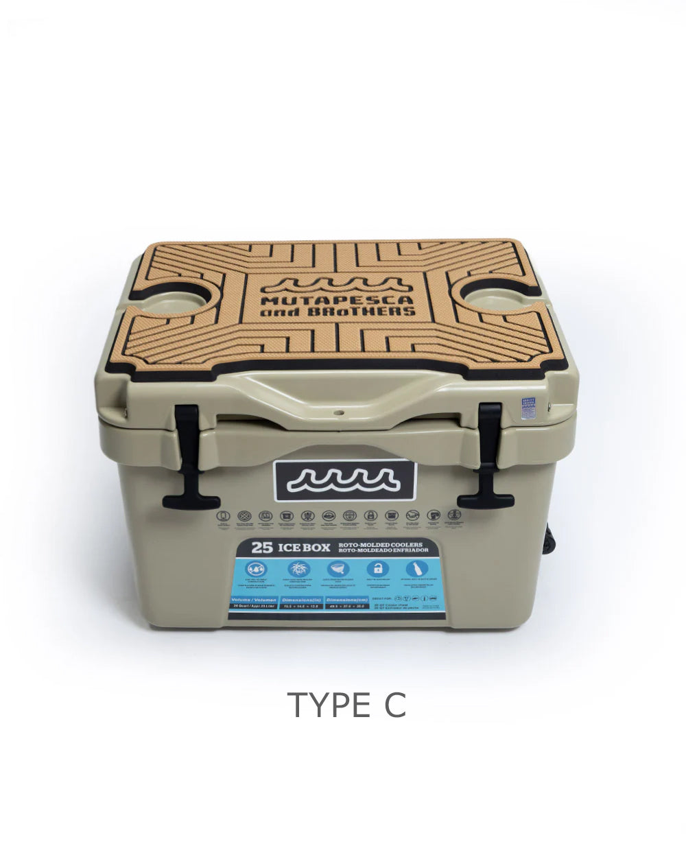 WEB限定］SeaDek®︎ × muta MARINE HARD COOLER 25L [全9種] – muta