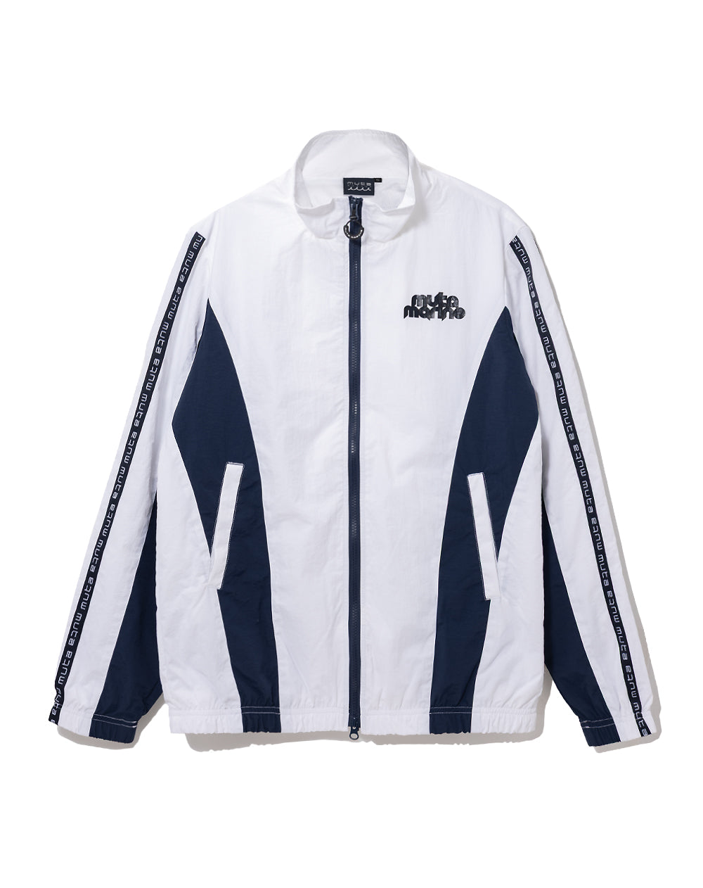 MUTA MARINE ホワイトジャケット サイズ8 ストレッチメッシュ ダブル