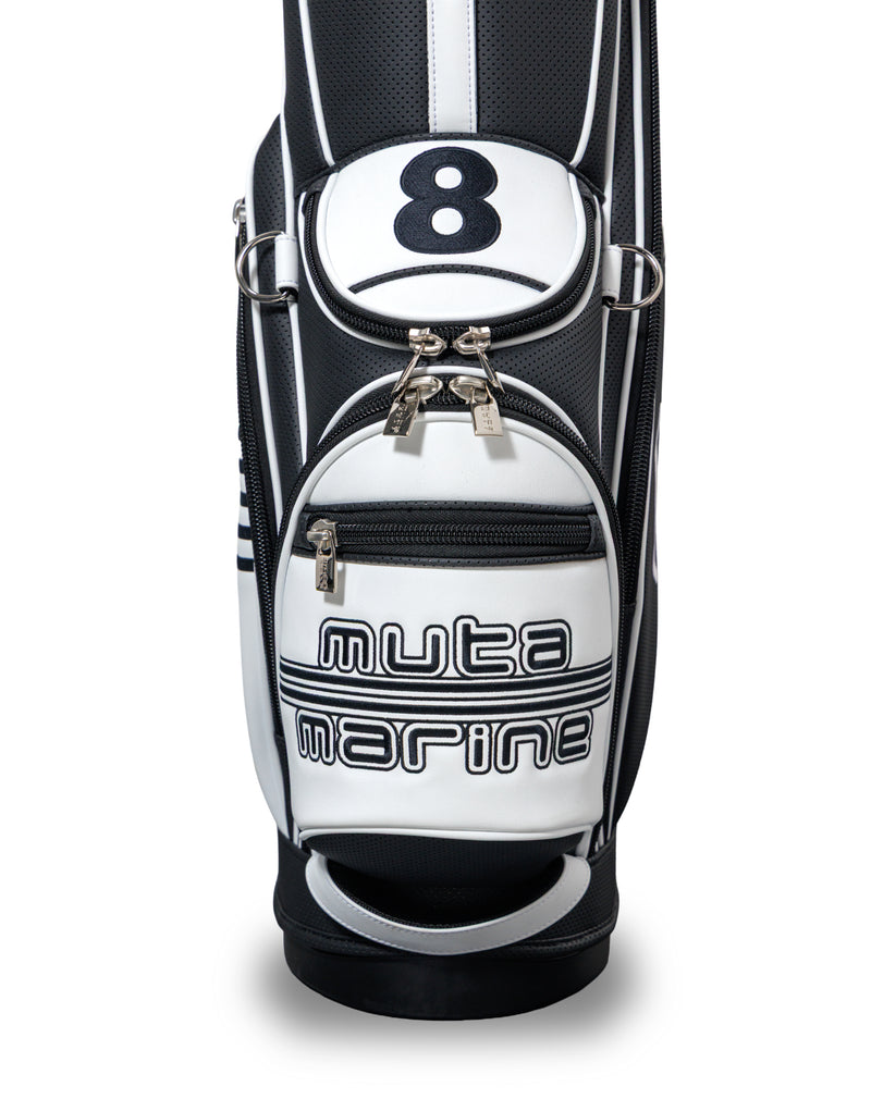 CONTINUA パンチングエシカルレザー スタンドキャディバッグ [全2色