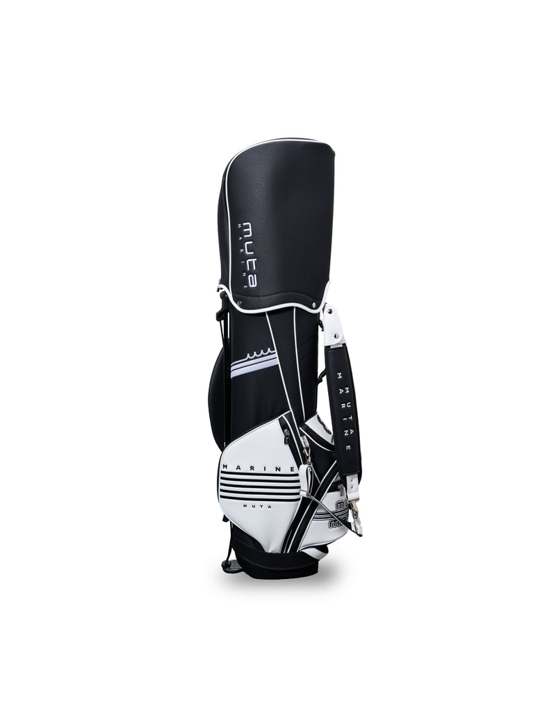 CONTINUA パンチングエシカルレザー スタンドキャディバッグ [全2色