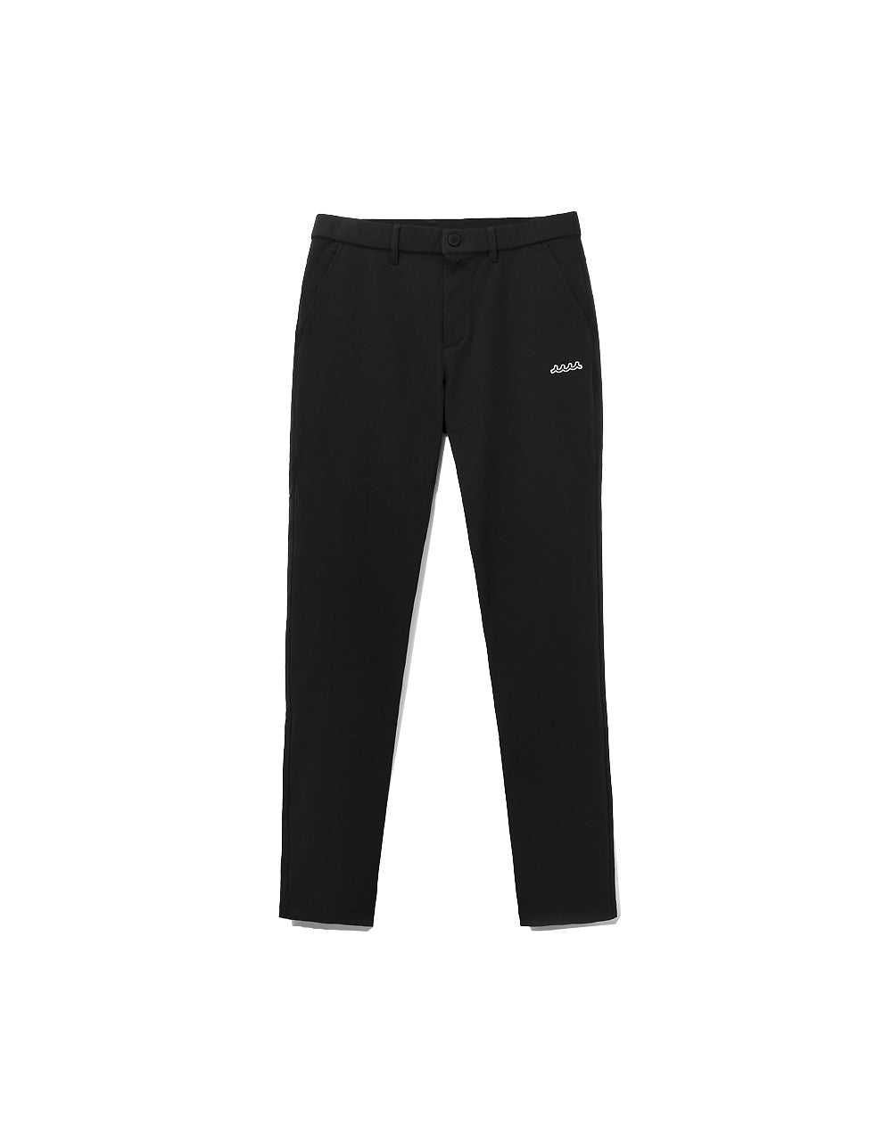 muta コットンストレッチ チノパンツ ブラック ストレッチナイロン