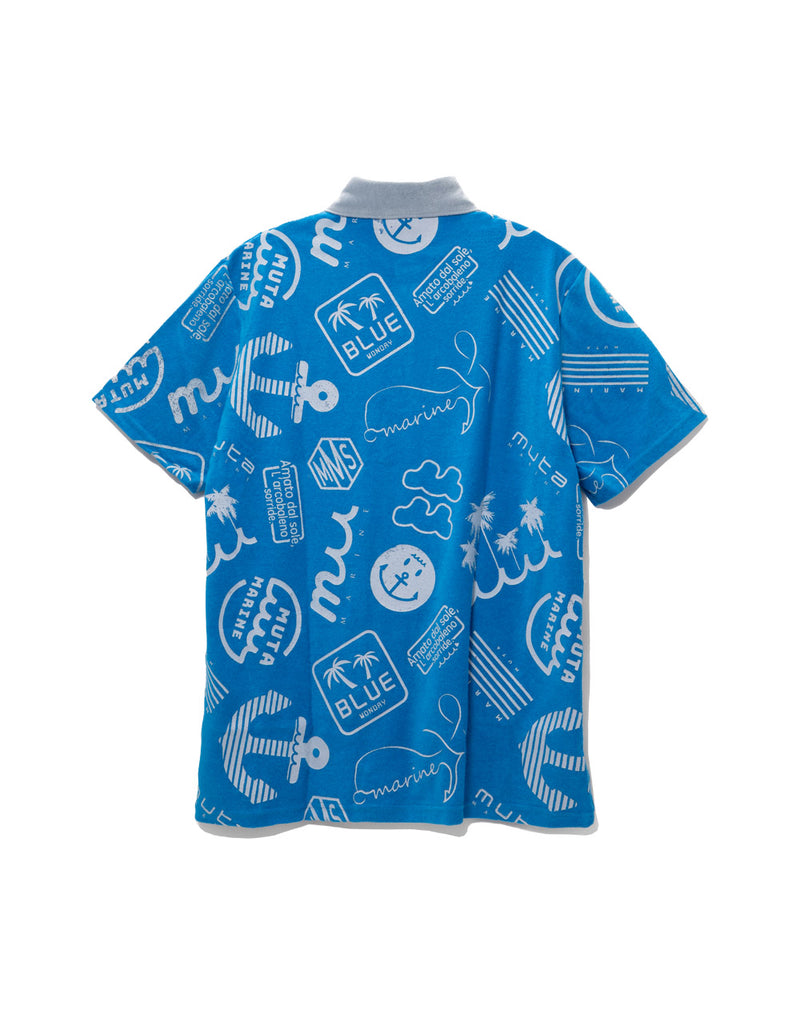 店舗限定：muta MARINE GOLF 新宿髙島屋店］パイルポロシャツ [全2色