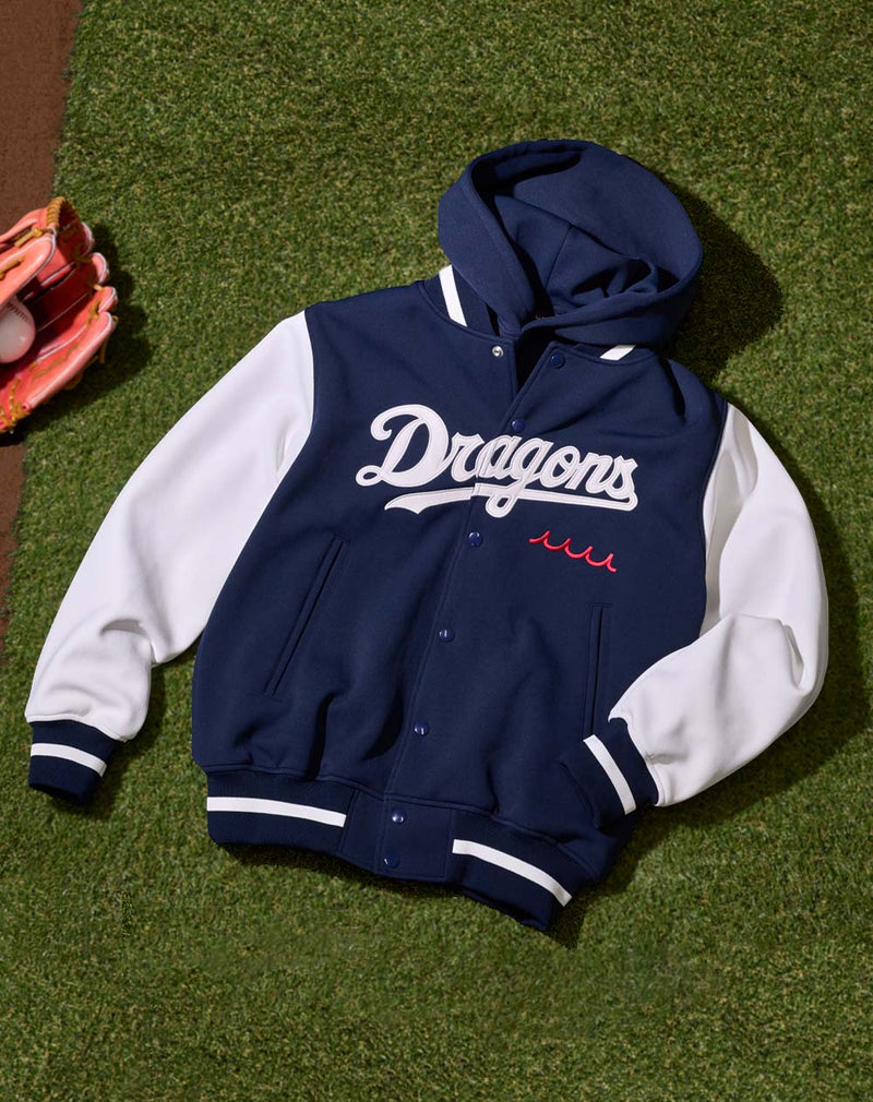 中日ドラゴンズ × muta MARINE ダンボールニット スタジアムジャンパー