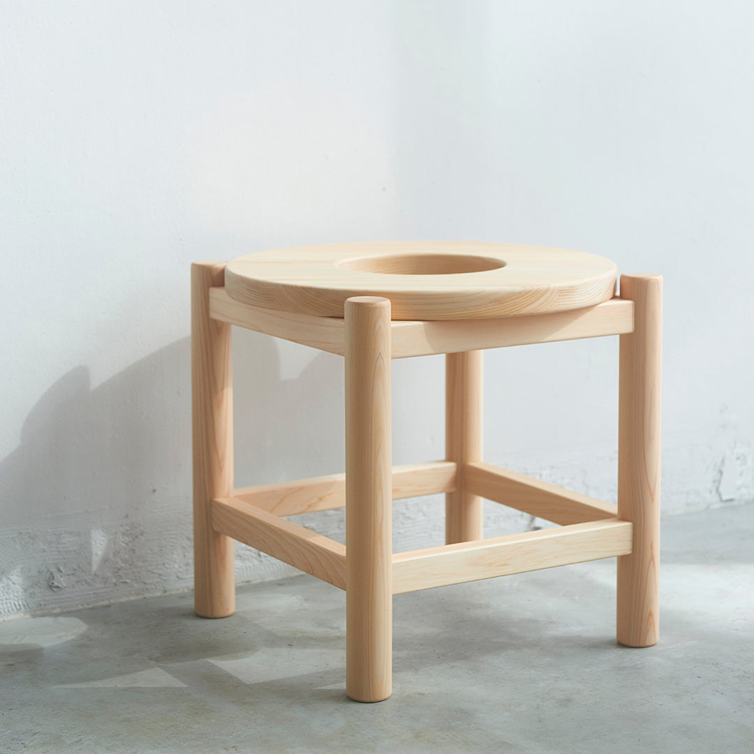 期間限定 ｜MUWHAT ハーブたっぷり自宅よもぎ蒸しセット ヒノキスツール