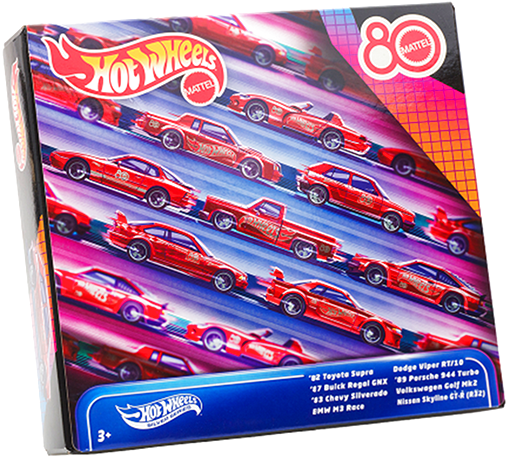 ホットウィール マテル80周年 8パック （国内流通版 ） - m'z Diecast