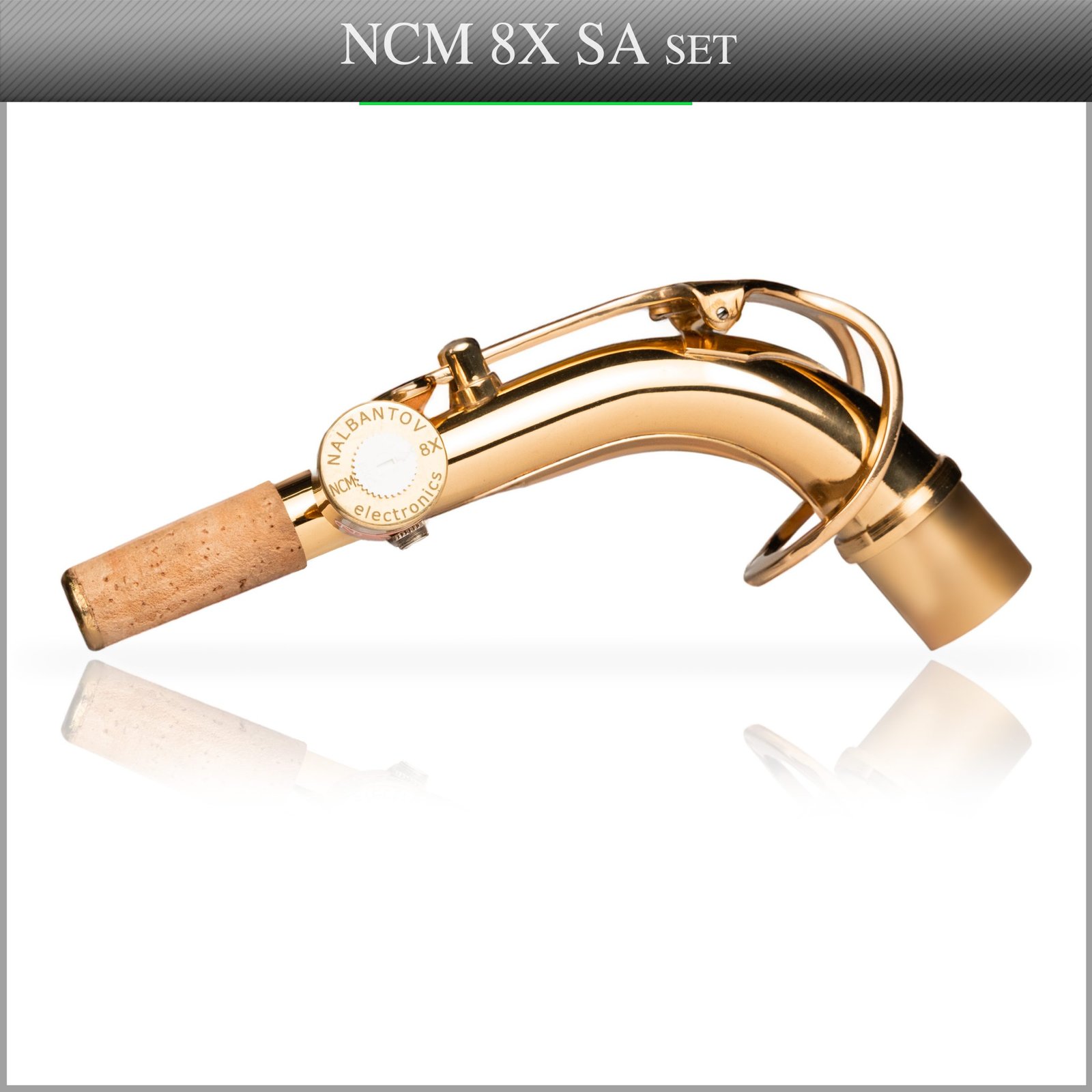 Alto Saxophone Microphone Nalbantov NCM 8X SA set: Pickup System