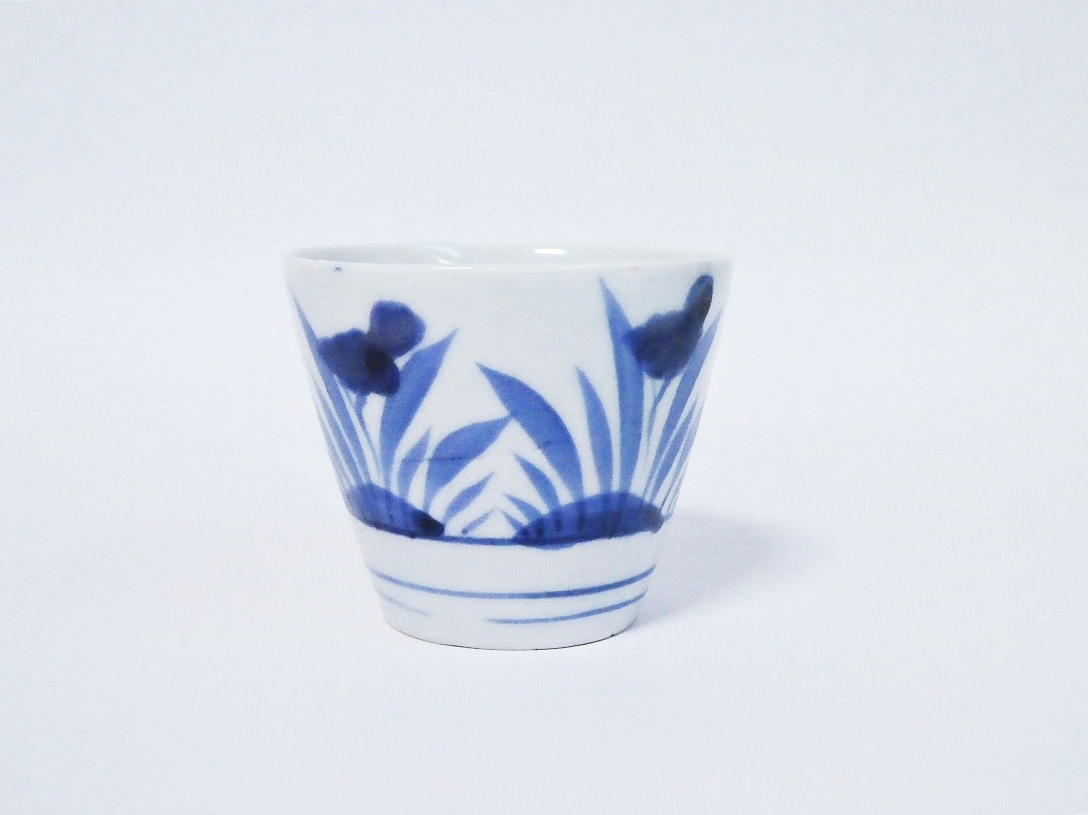 古伊万里 初期様式 広東型 そば猪口 菊絵 生掛け・厚底 【公式通販】