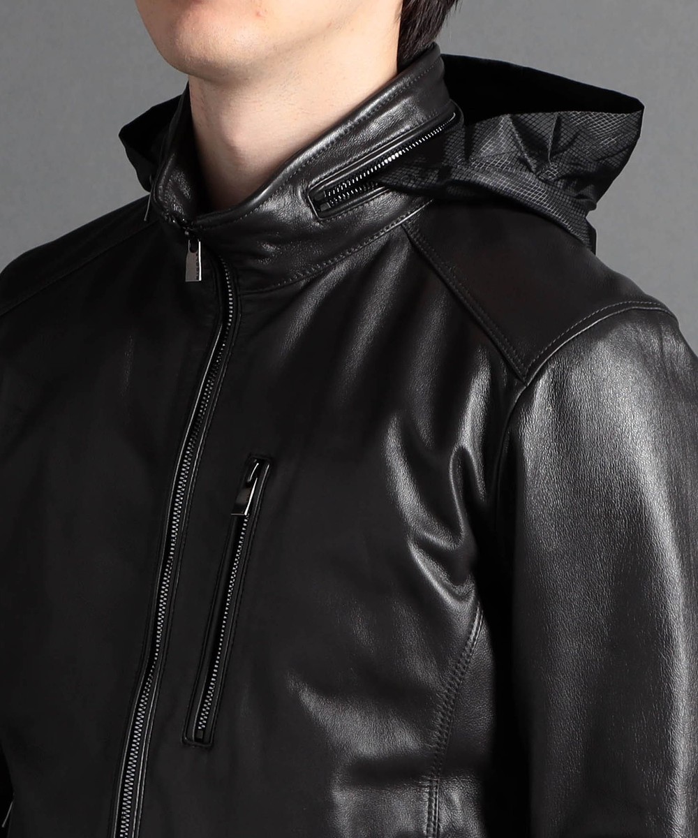 革ジャン】boutique nicole ブティック ニコル シカ皮 boutique nicole