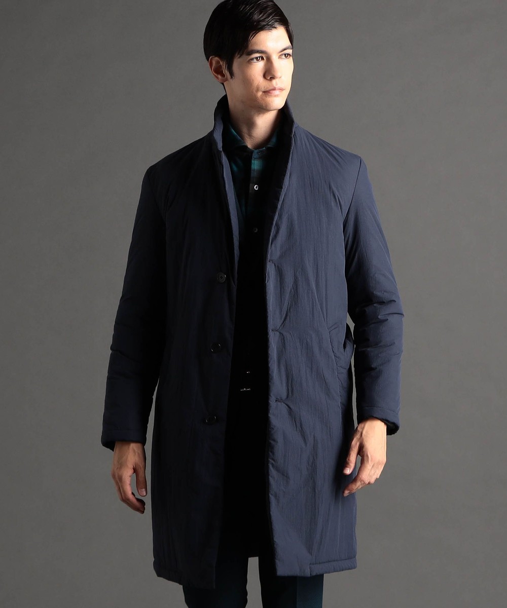 ex/tra】ワッシャータフタパデッド チェスターコート｜チェスター