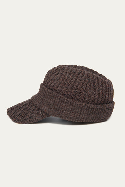 DAVE KNITTED FEDORA SILENT GREY