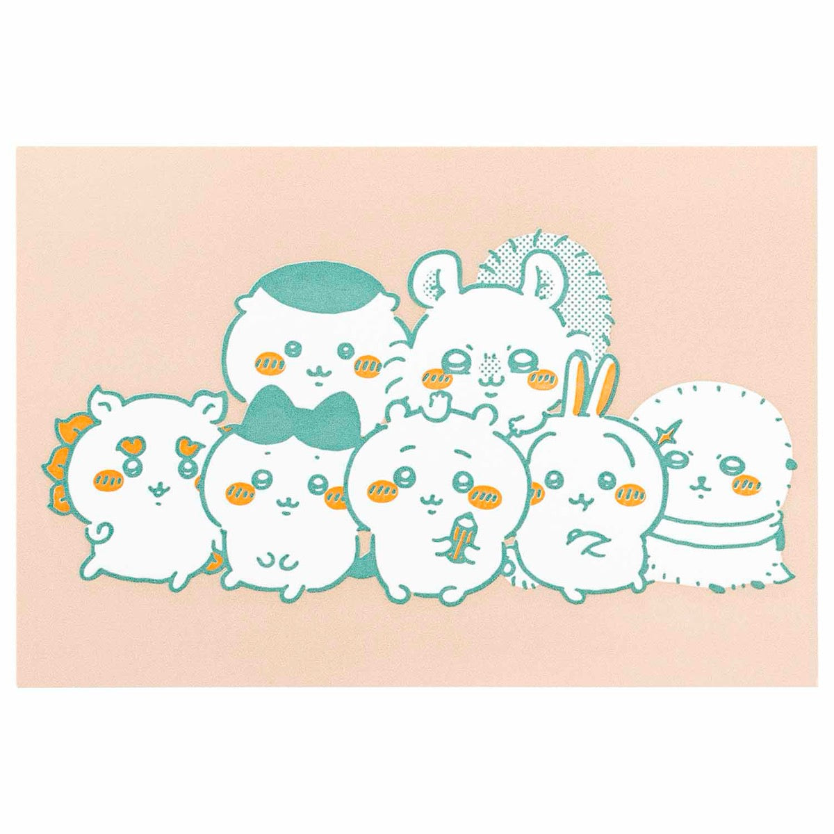 ナガノキャラクターズ 活版印刷ポストカード（ちいかわたち） | ナガノ