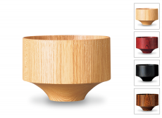 我戸幹男商店】つむぎ 汁椀 壺型〜山中漆器のお椀〜 - 日本製高級