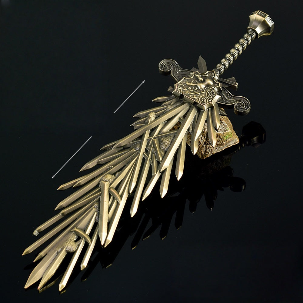 Nakorara エルデンリング 剣接ぎの大剣 30cm ミニチュア 工芸品 非実用