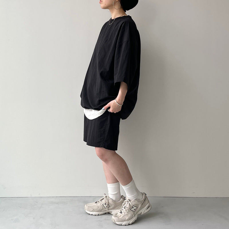 premium nylon setup / black（プレミアムナイロンセットアップ