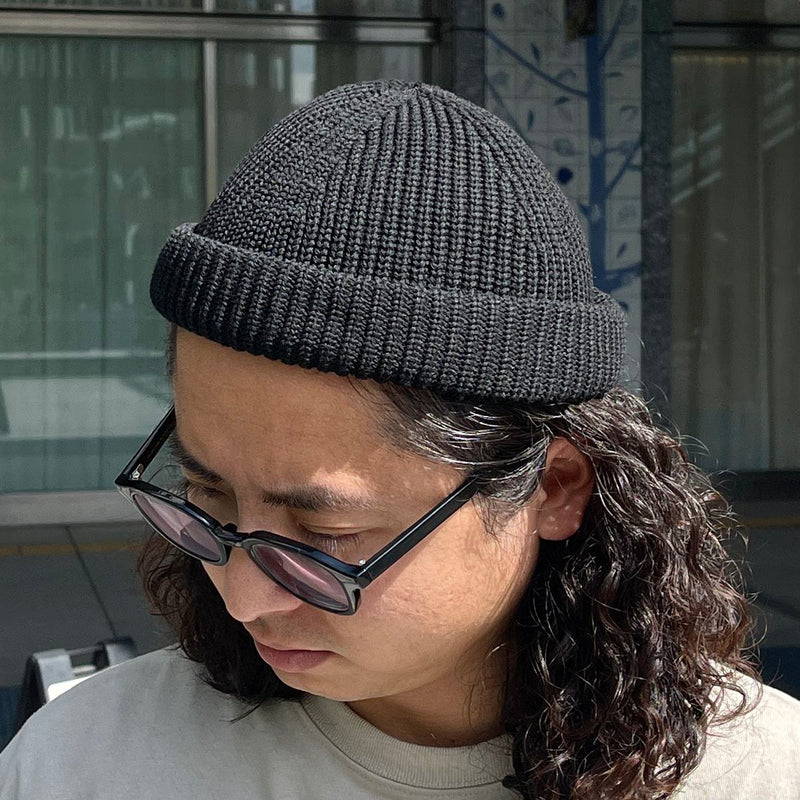 knit beanie / black（ニットビーニー / ブラック） | natto | ナット