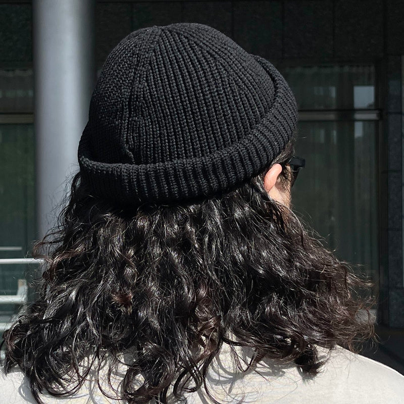 knit beanie / black（ニットビーニー / ブラック） | natto | ナット
