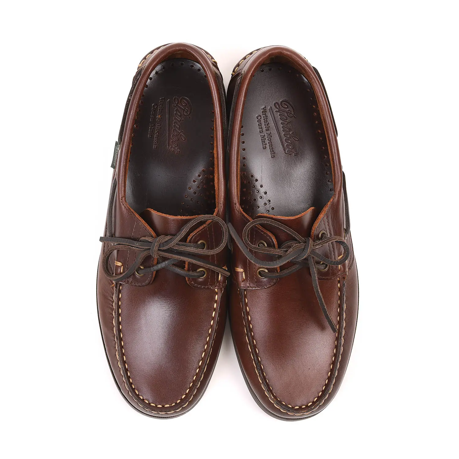 パラブーツ BARTH AMERICA ブラウン｜名作デッキシューズ