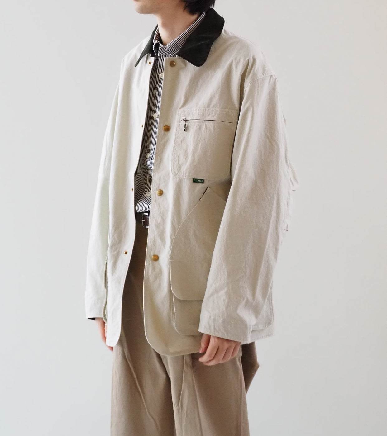 L.L.Bean JAPAN EDITION メンズ ビーンズ フィールド コート, Sand