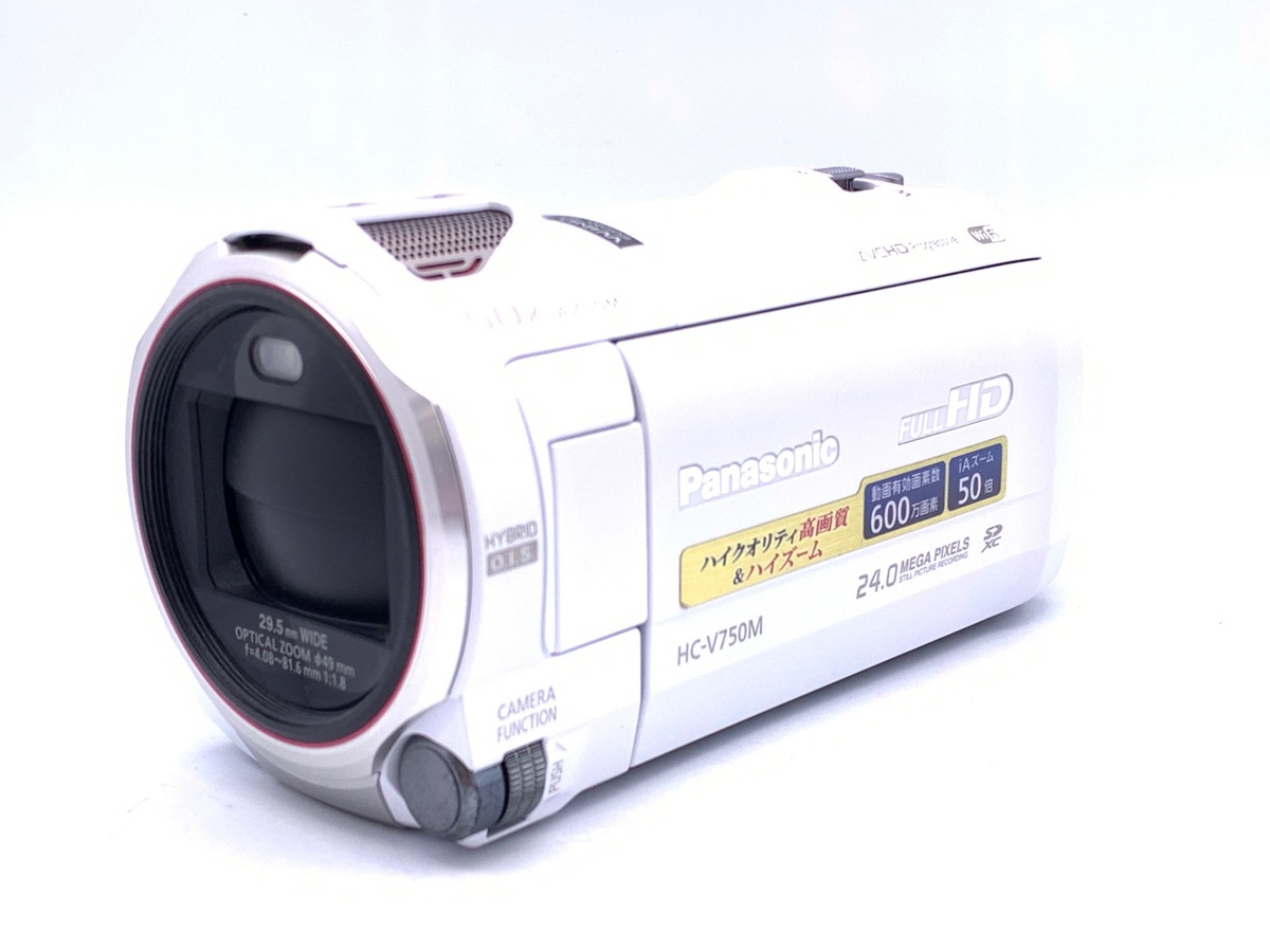 中古】パナソニック HC-V750M-W ホワイト｜｜カメラのキタムラネット