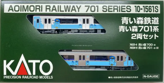 青い森鉄道 青い森701系 第8編成（旧ラッピング？）が入線しました