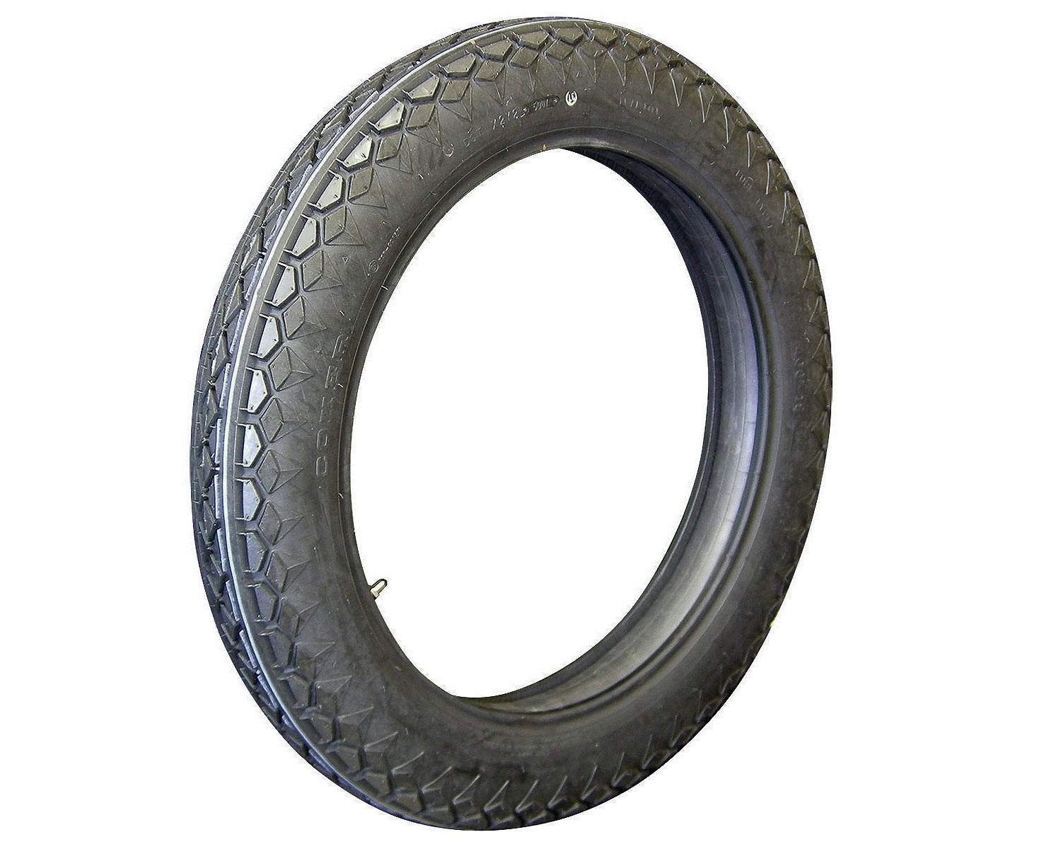 コッカータイヤ4.00-18 COKER TIRE試し履き