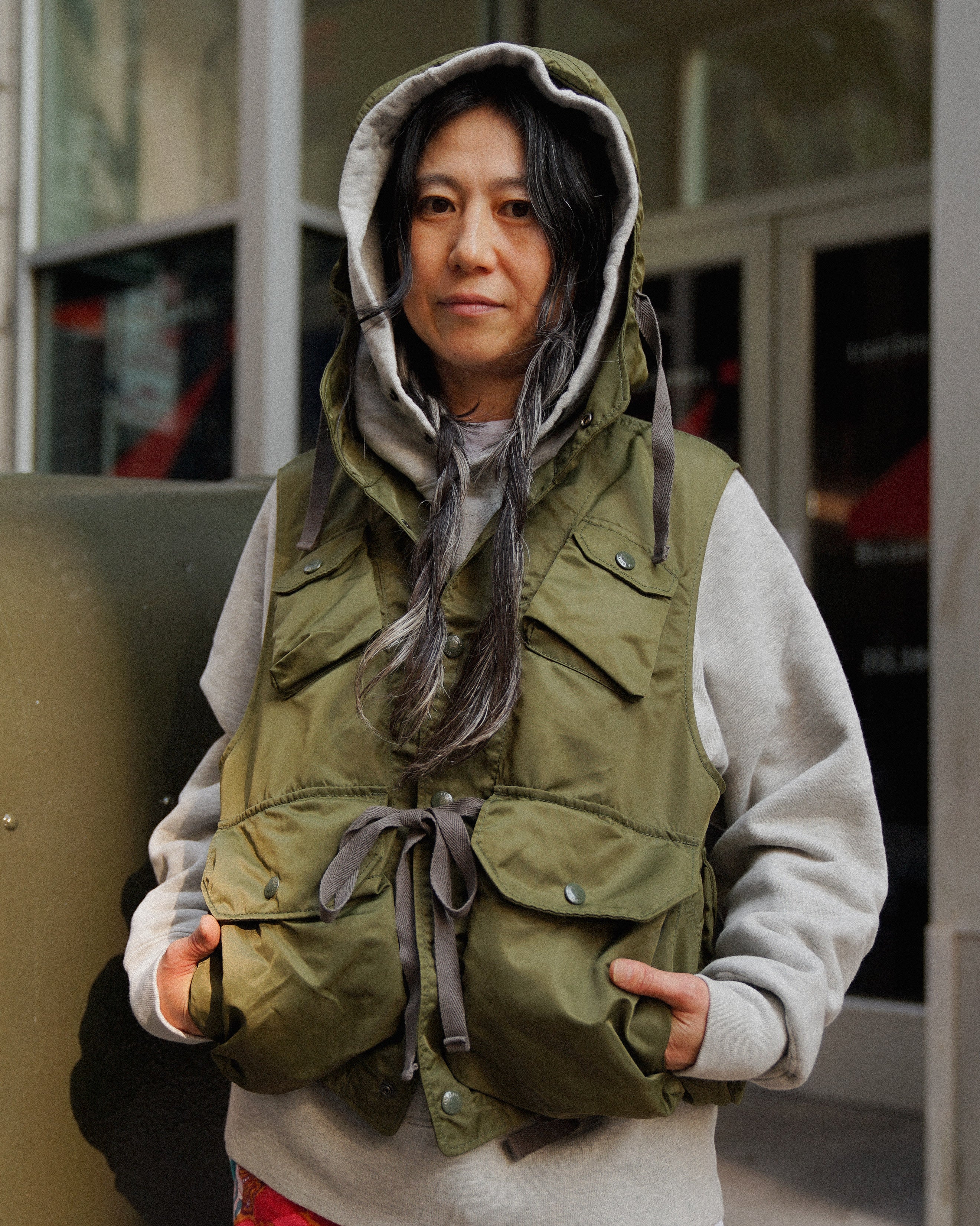 GREEN CLOTHING （グリーンクロージング） MOA VEST GREEN CLOTHING