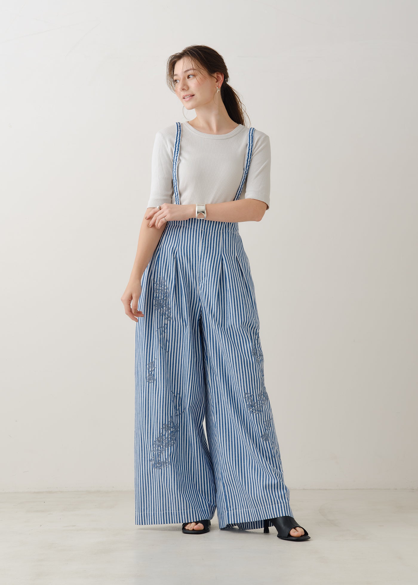 ボトムス Mila Trousers - Cabin Stripe Floral 2-3y ボトムス Mila