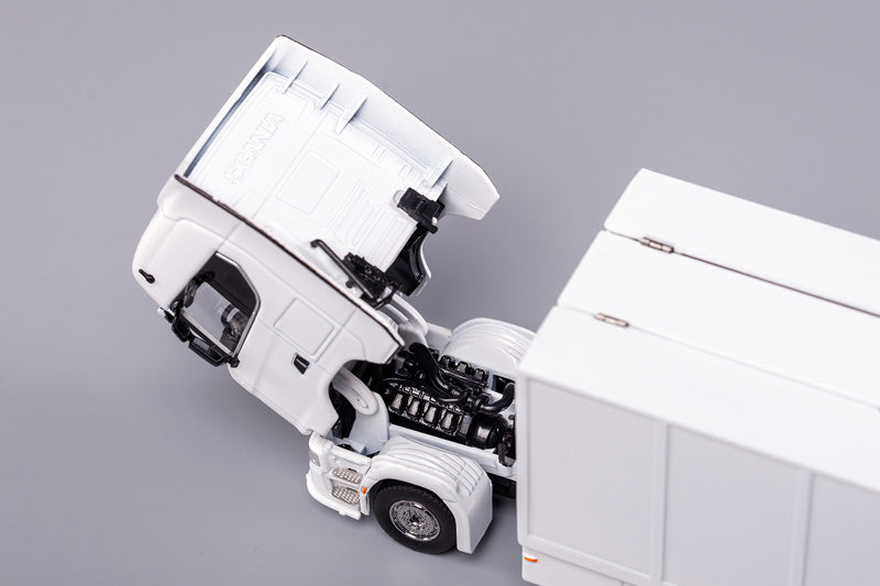 1/64 GCD 65 Scania S730 White LHD – Network Shuttle Diecast Model