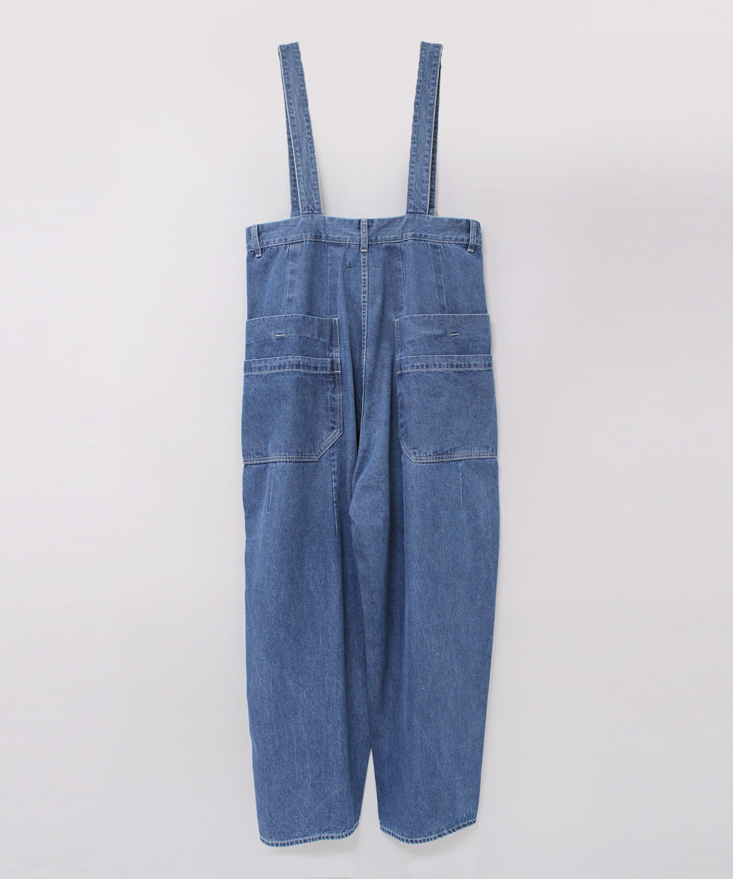 O0733 PJ'Sフレンチワークサスペンダーパンツ(F デニムストーンバイオ