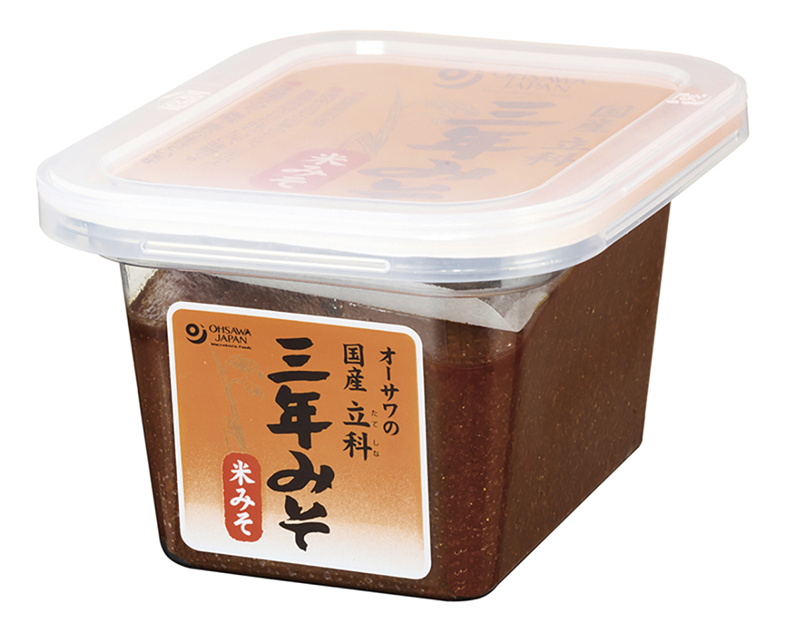 商品情報 | 006069 | オーサワの国産立科三年みそ(玄米) | オーサワ