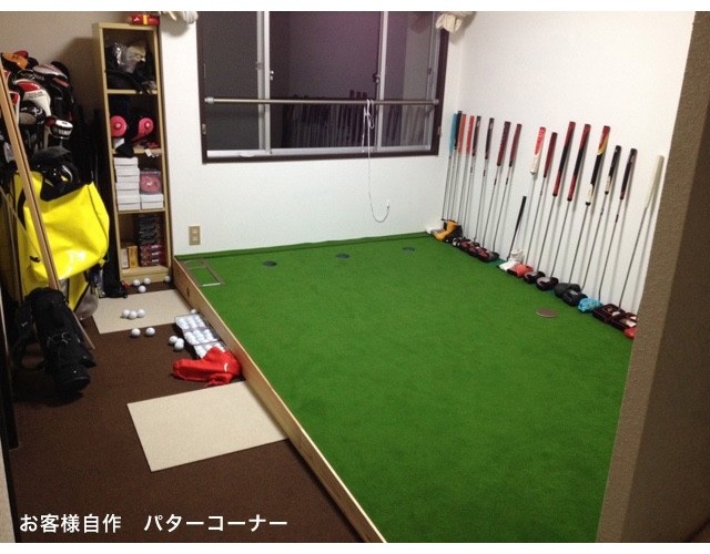 練習グリーン（超大型パターマット）SUPER-BENT4mサイズ