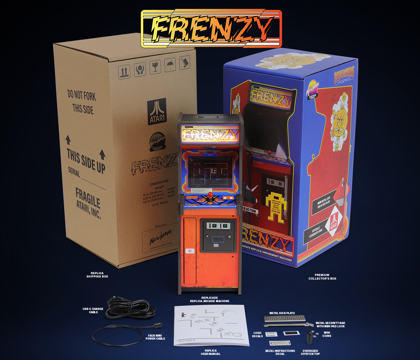 Frenzy X RepliCade Survivor Series Edition – New Wave Toys