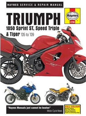 Triumph Haynesサービスマニュアル 水冷ボンネビル等 Triumph Haynes