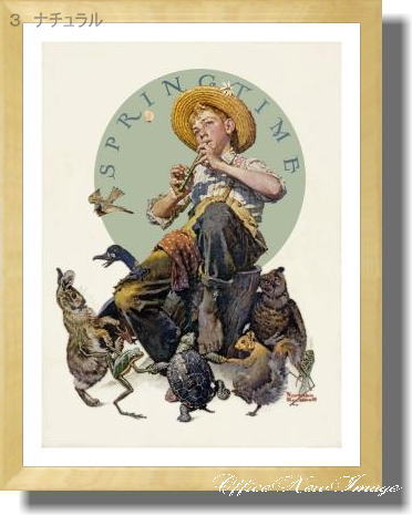 ノーマン・ロックウェル *Springtime