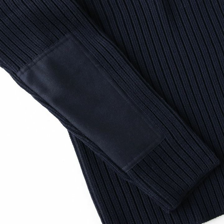 SAINT JAMES(セントジェームス) ショルダー＆エルボーパッチ リブ