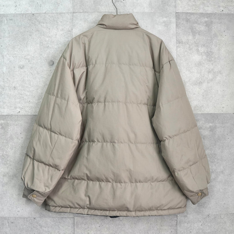 イヴ サンローラン ヴィンテージ リバーシブル YSLロゴ 刺繍 中綿