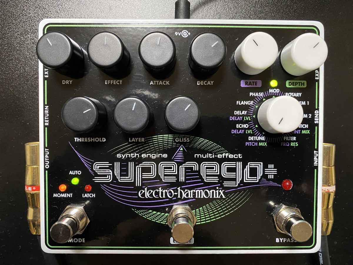 動画あり】永遠のサスティンを自在に使いこなすギターシンセ