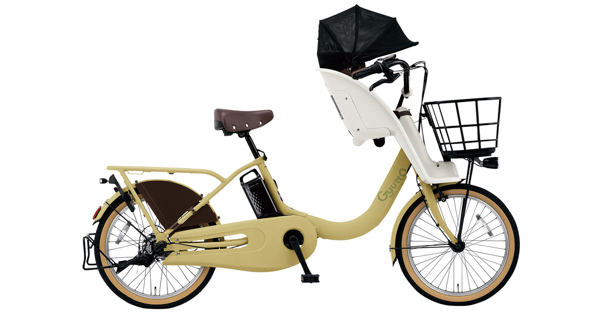 パナソニックとコンビ、新開発チャイルドシートを装備した前乗せ電動